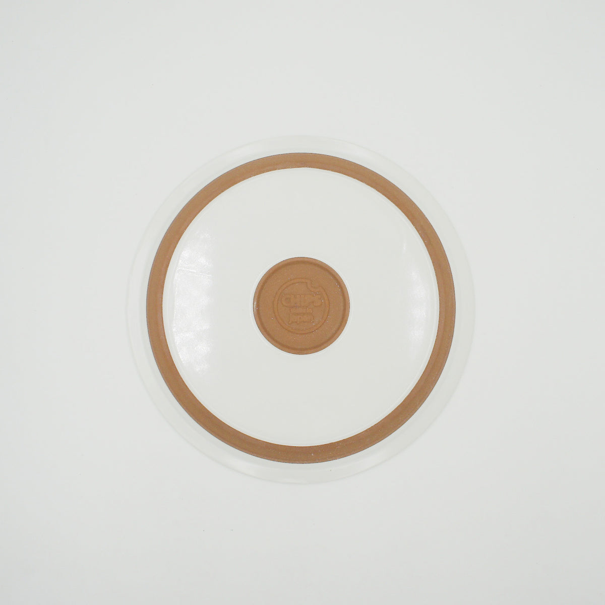 CHIPS PLATE L - solid white