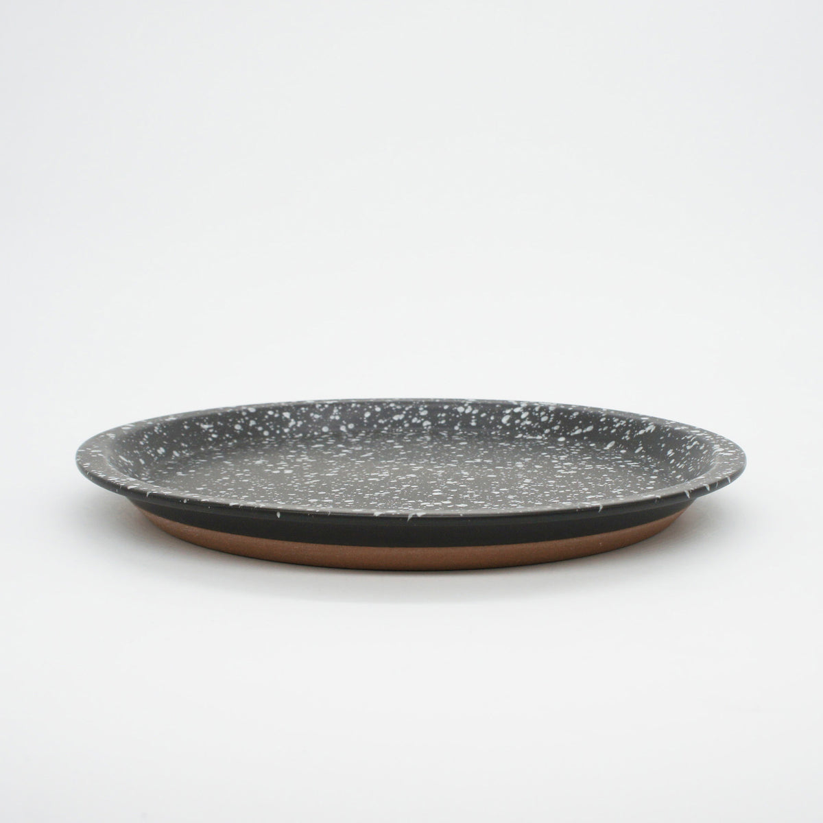 CHIPS PLATE L - splash black-white