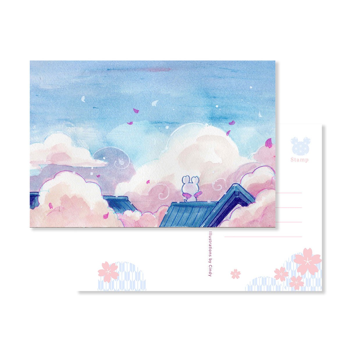 Sakura Street Postcards, 3 pc Set