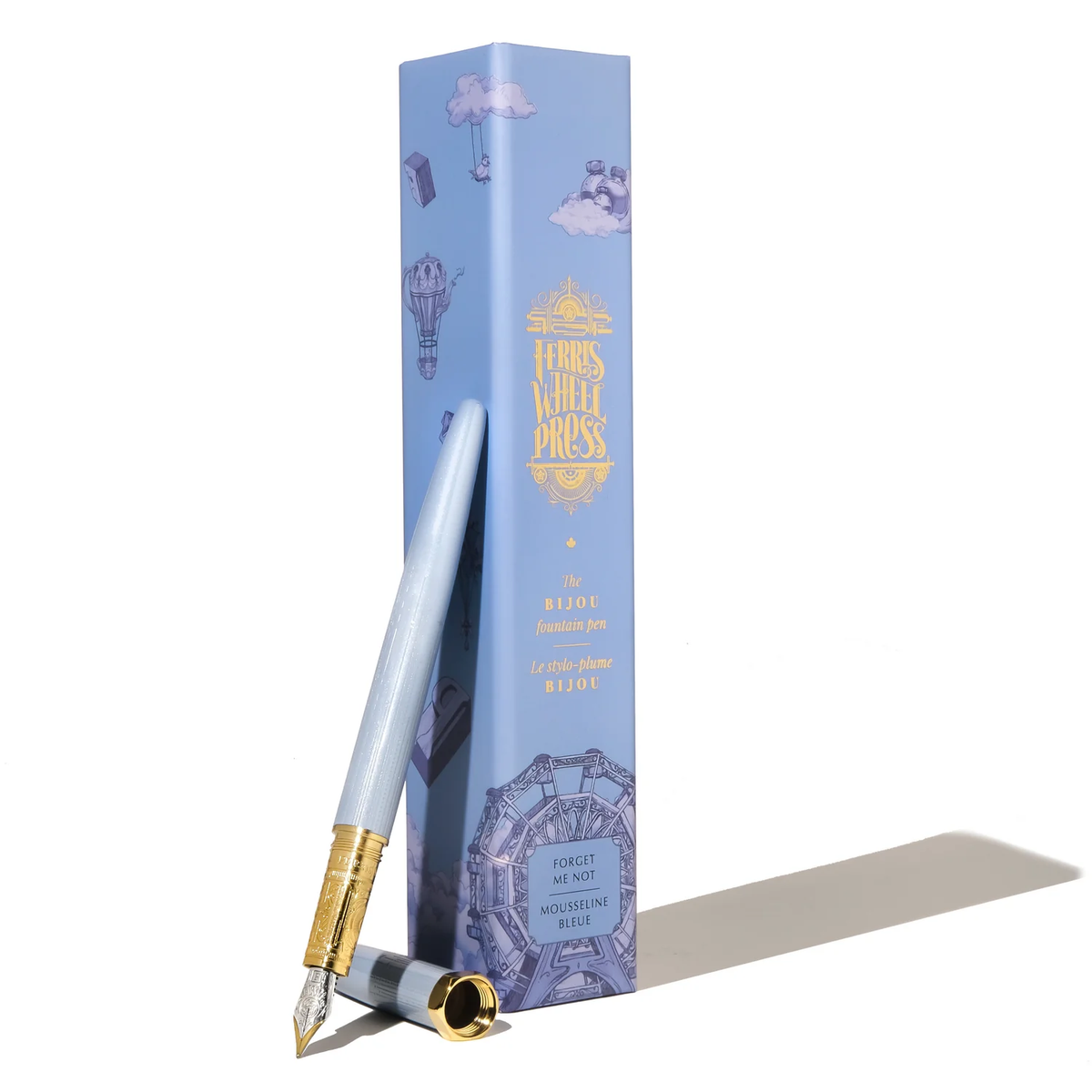 Bijou Fountain Pen - Forget Me Not - Fine