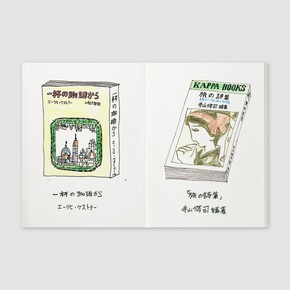 TRAVELER'S notebook Refill <Passport Size> Drawing Paper 008
