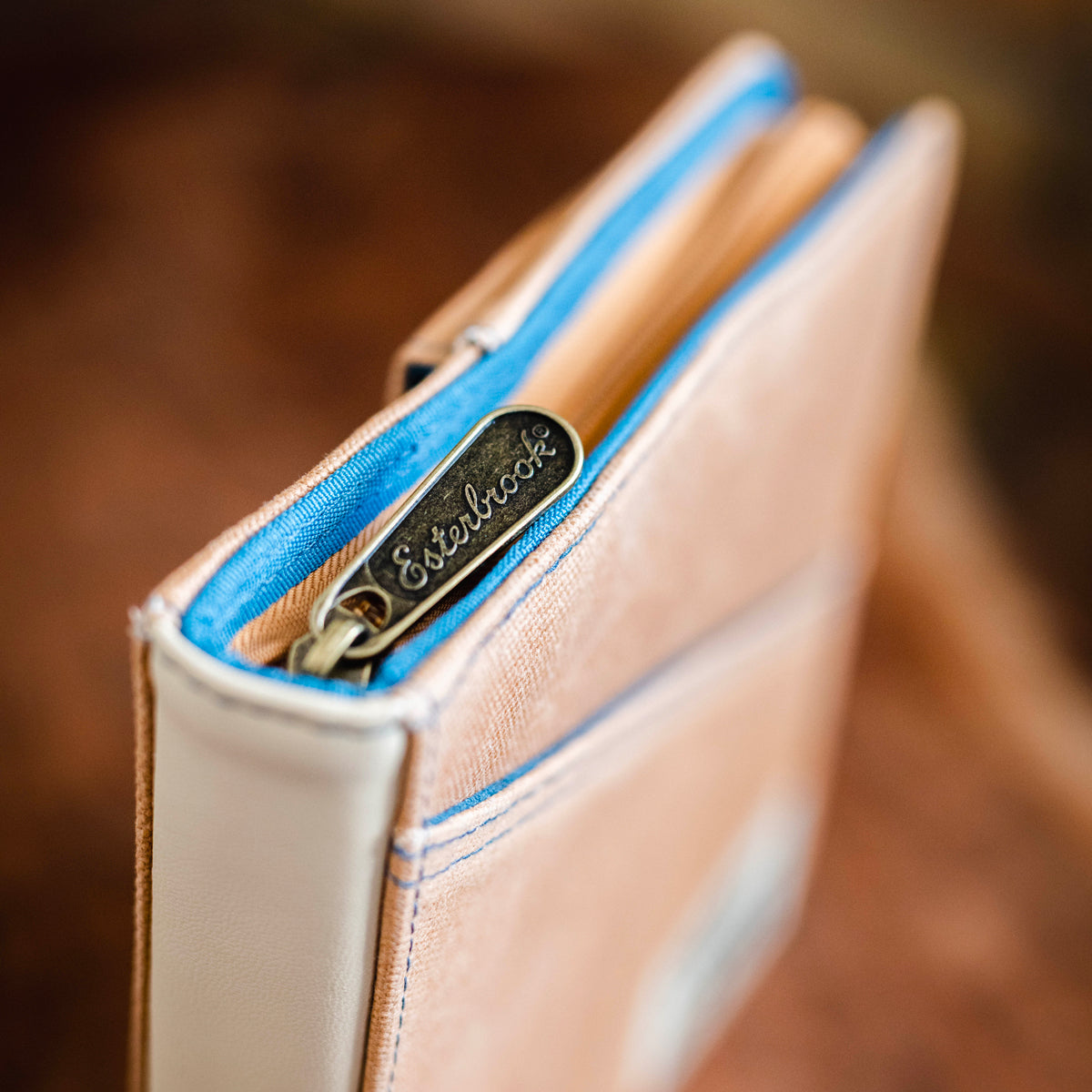 Esterbrook 20 pc zipper pen case - Tan
