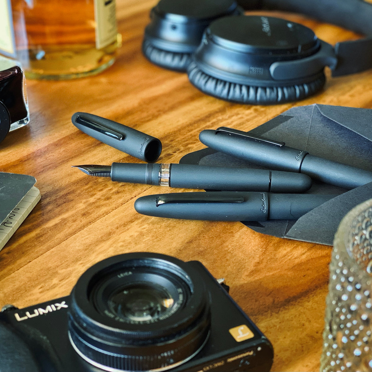 Estie Fountain Pen Raven Black Matte