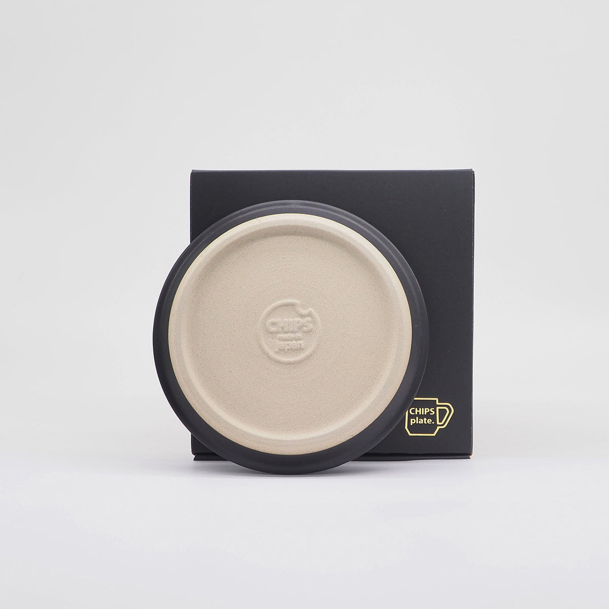 CHIPS PLATE S - mat black