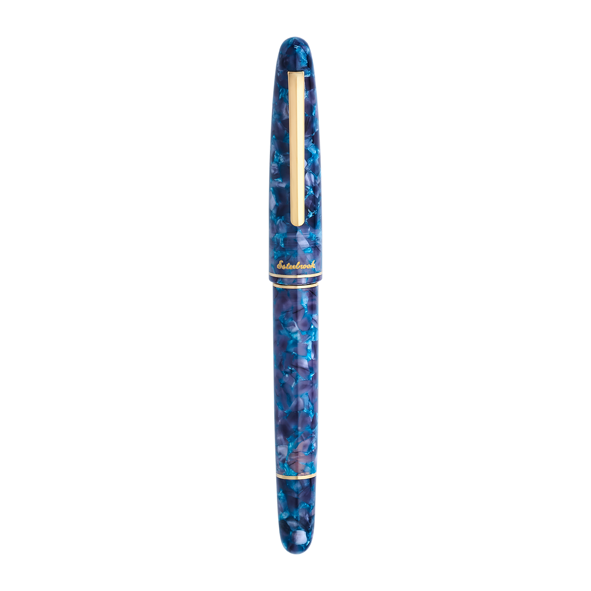 Esterbrook Blue Moon Estie, Piston Button Model - B