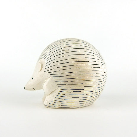 Pole pole wooden animal Hedgehog