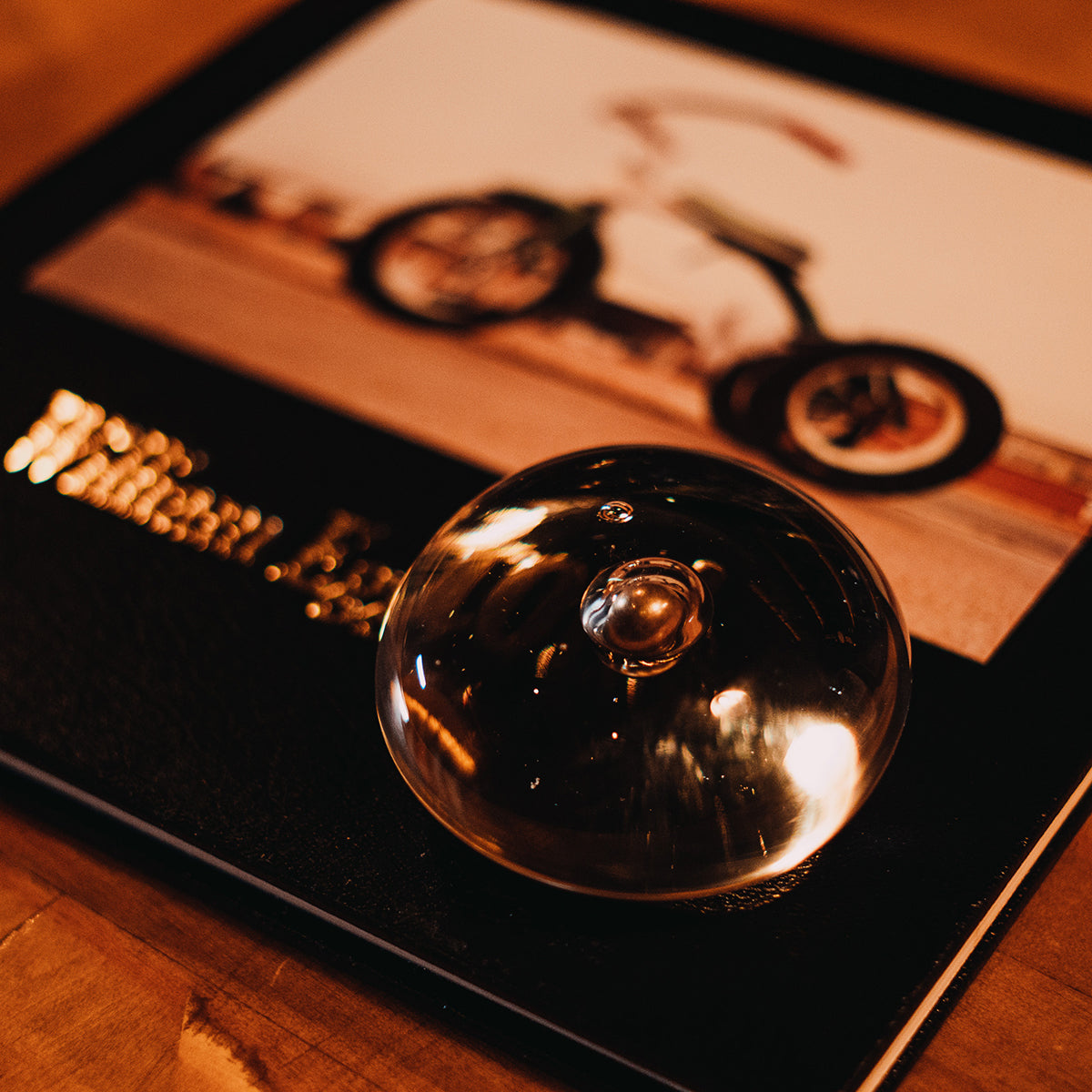 Classic Renaissance - Glass Paperweight - (Dew Glow)