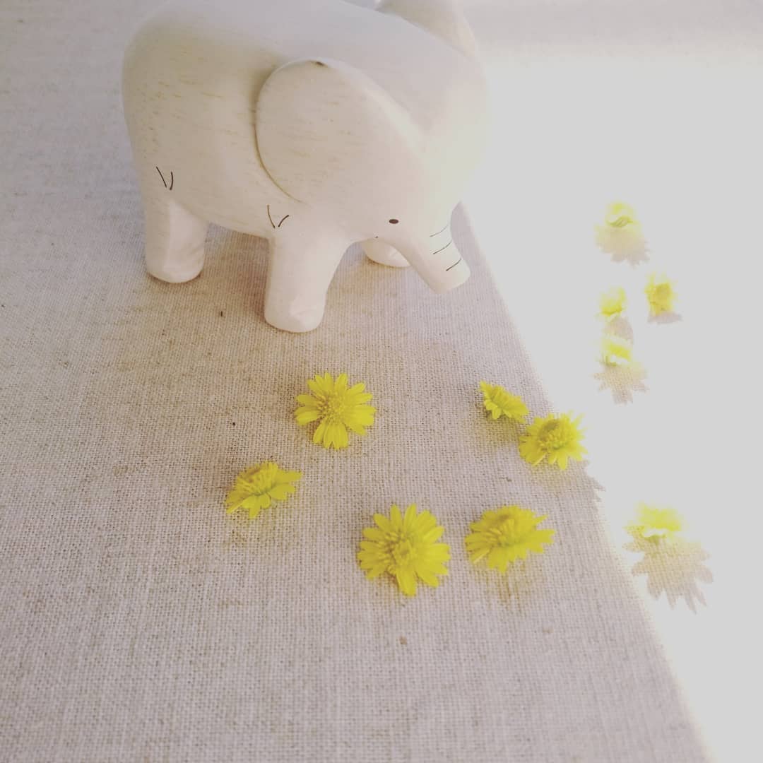 Pole pole wooden animal Elephant