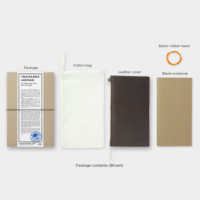 TRAVELER'S Notebook Brown <Basic Item>