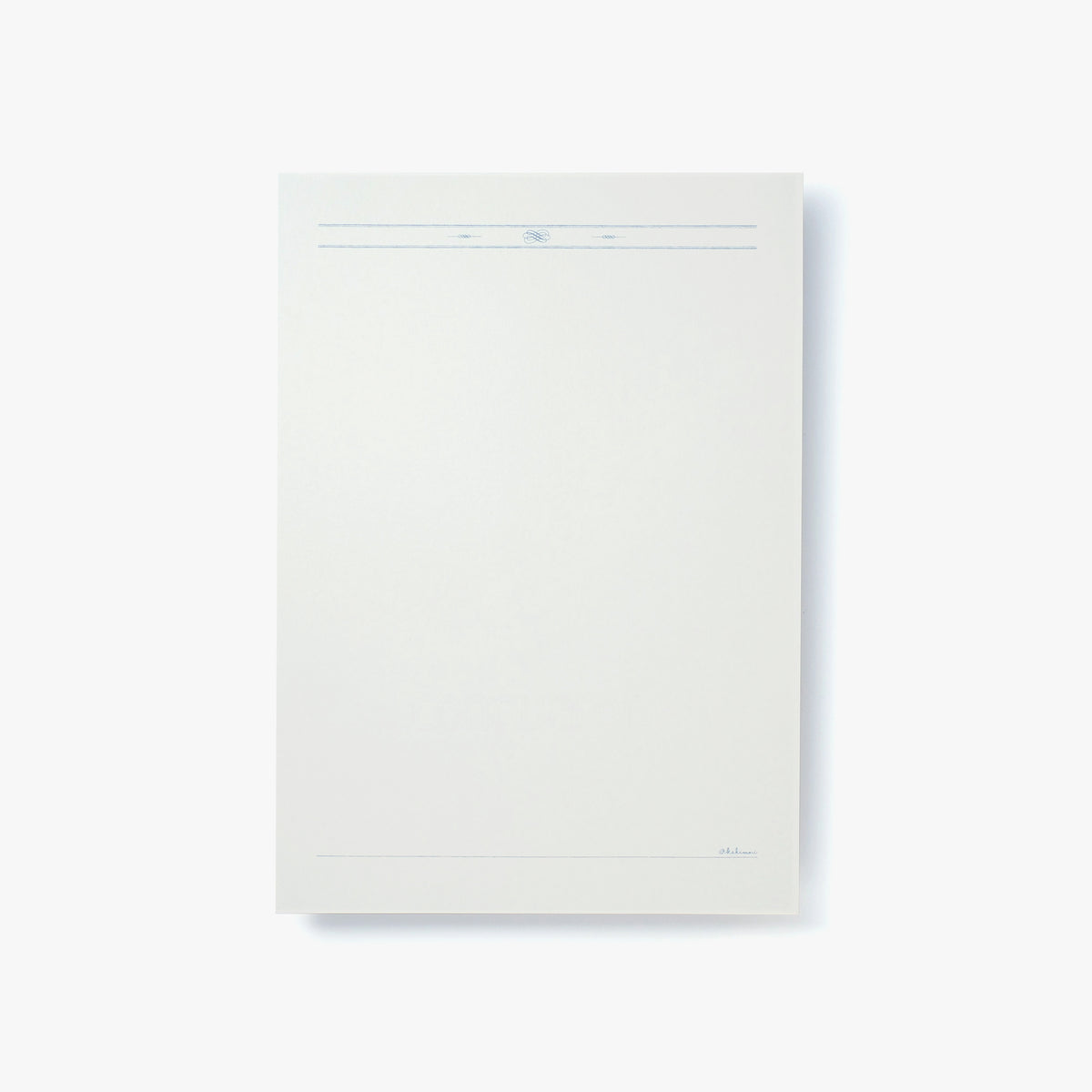 Letter paper Plain Shinkyokushi paper