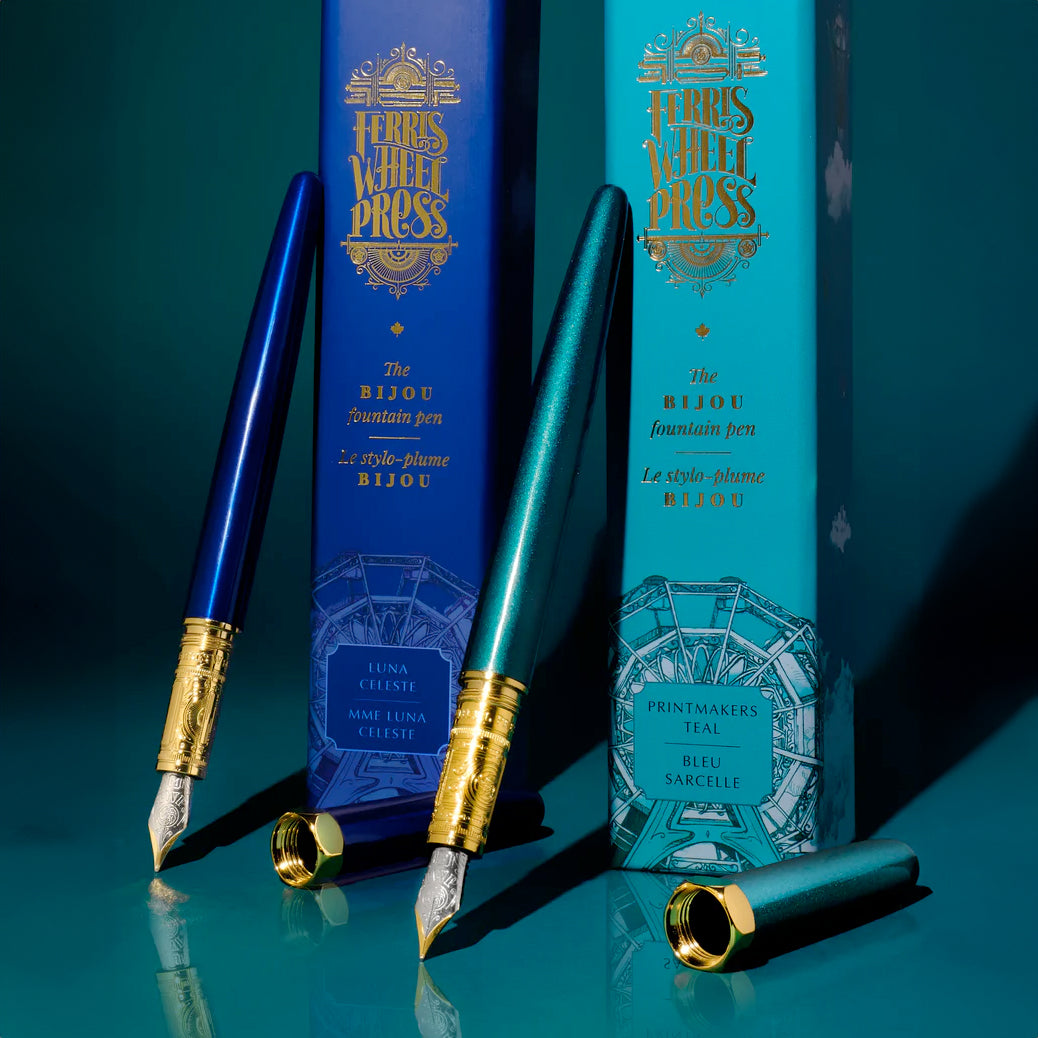 Bijou Fountain Pen - Luna Celeste - Fine