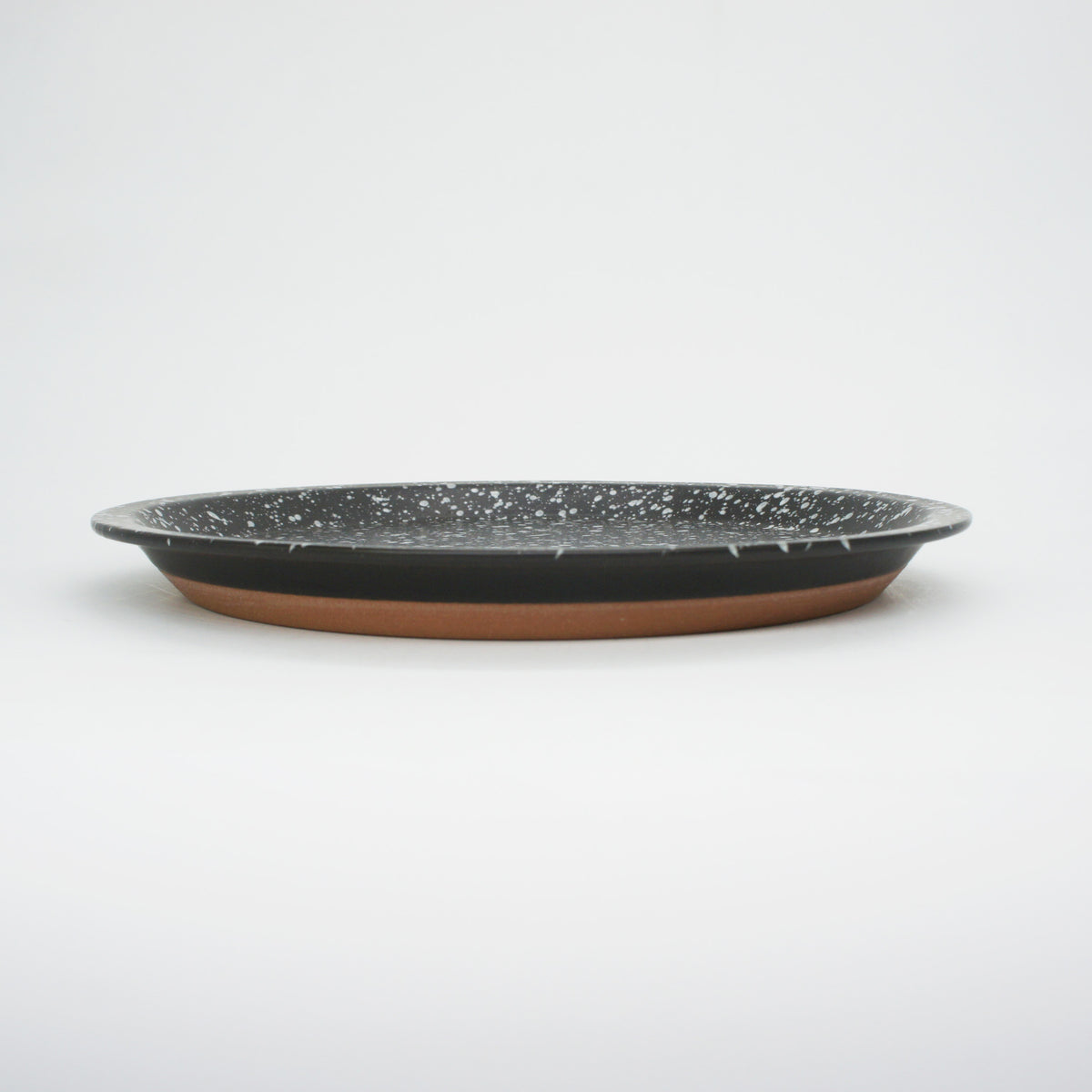 CHIPS PLATE L - splash black-white