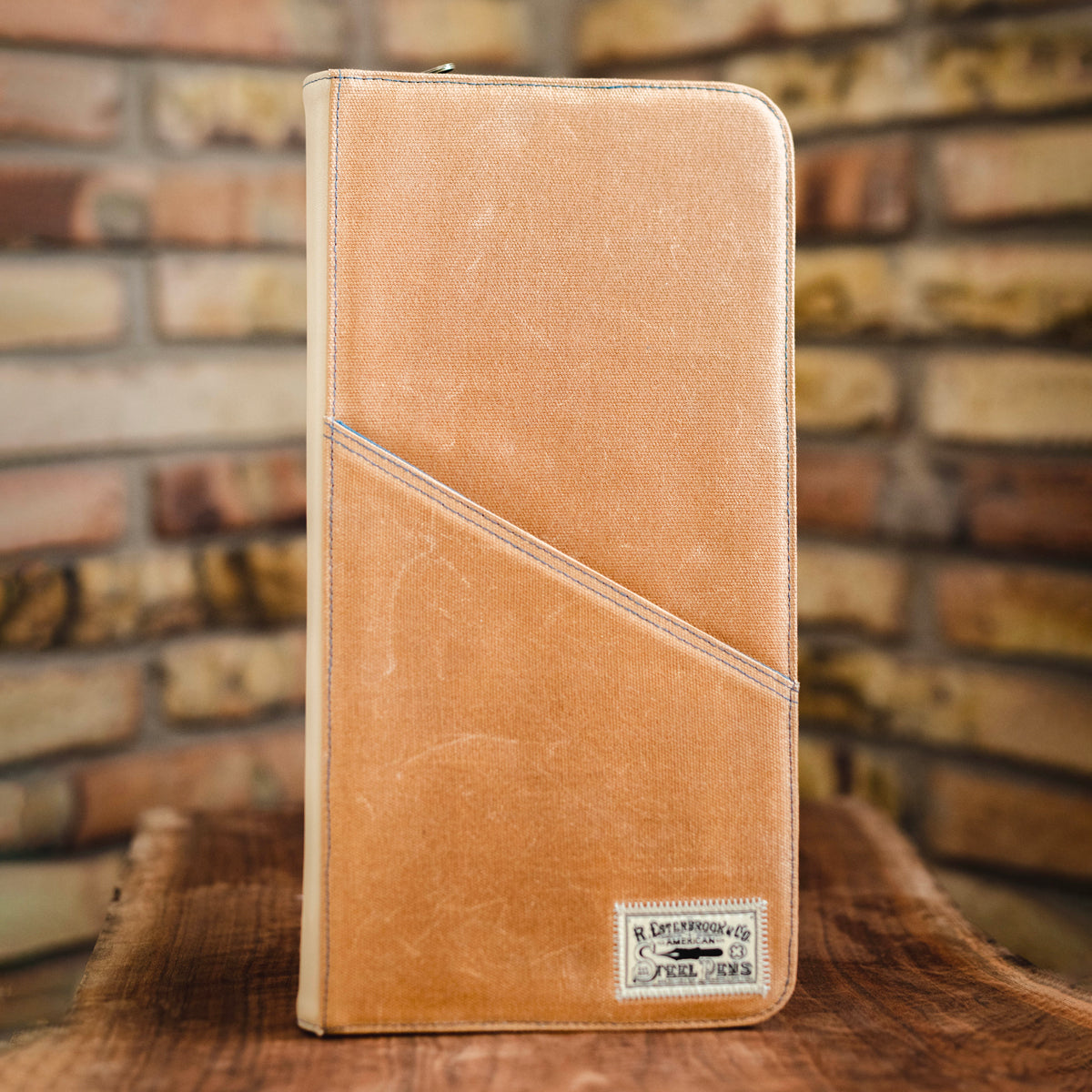 Esterbrook 40 pc zipper pen case - Tan