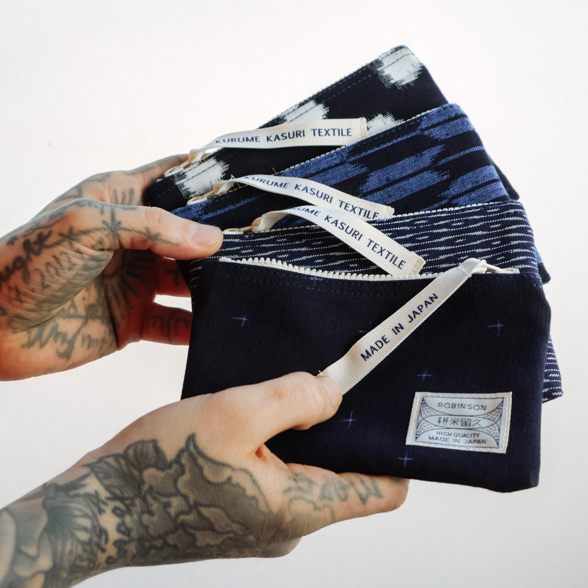 Pouch S Small cross Navy/Blue