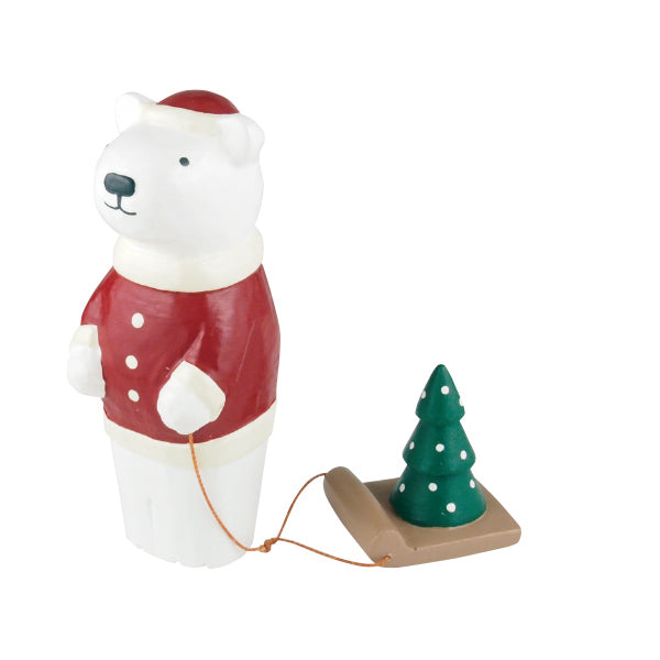 T-Lab./ christmas Polar Bear Santa/ Tree
