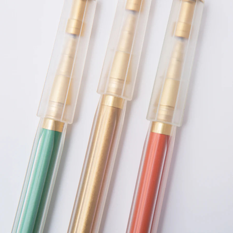Glamour Evolve - Elemental Rollerball Pen - Clear Green