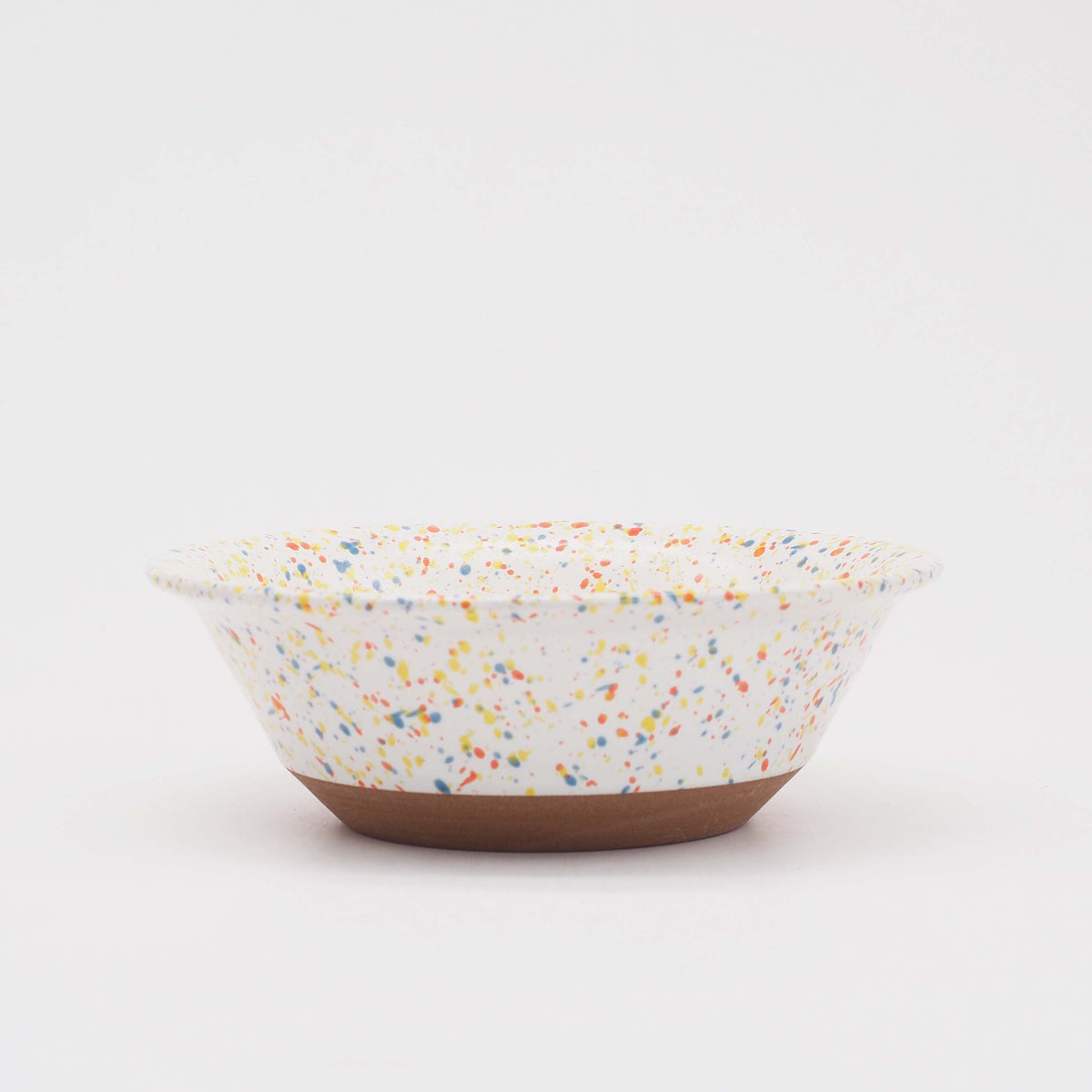 CHIPS BOWL - splash white-orange