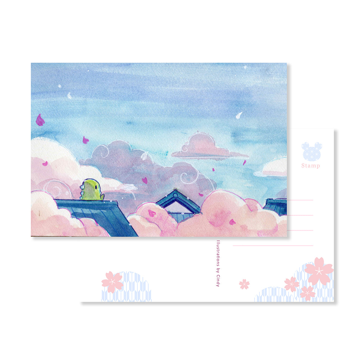 Sakura Street Postcards, 3 pc Set
