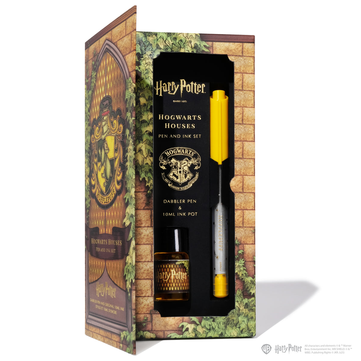 Warner Bros. - Harry Potter - Dabbler Pen and 10ml Ink Set - Hufflepuff