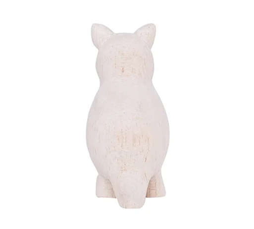 Pole pole wooden animal Quokka