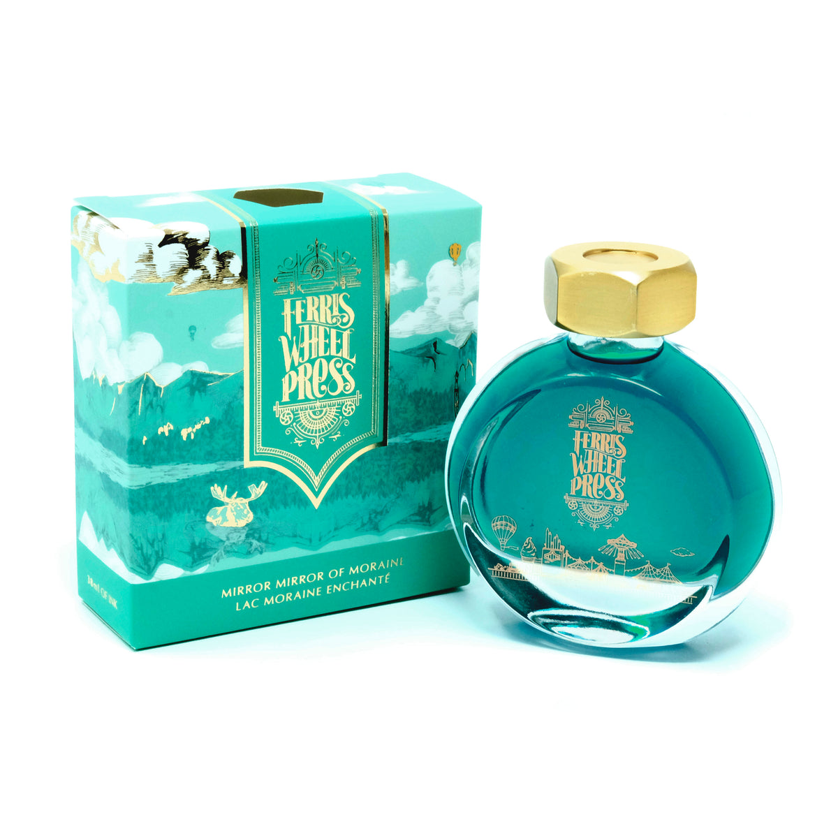 38ml Fountain Pen Ink - Mirror Mirror of Moraine