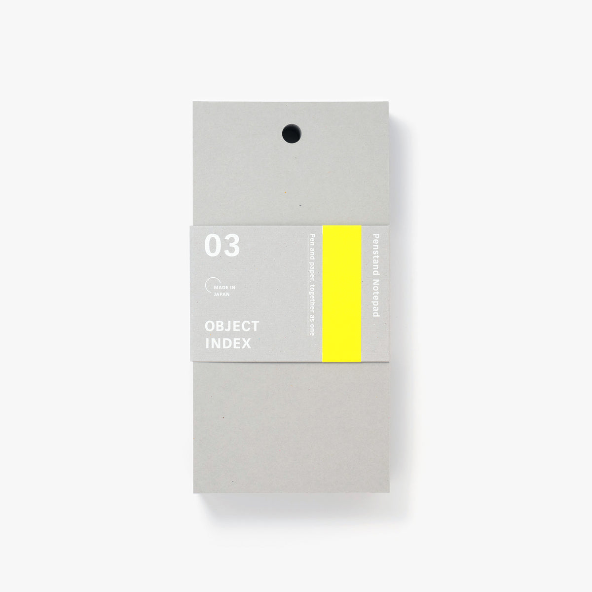 Penstand Notepad Gray B6 Slim