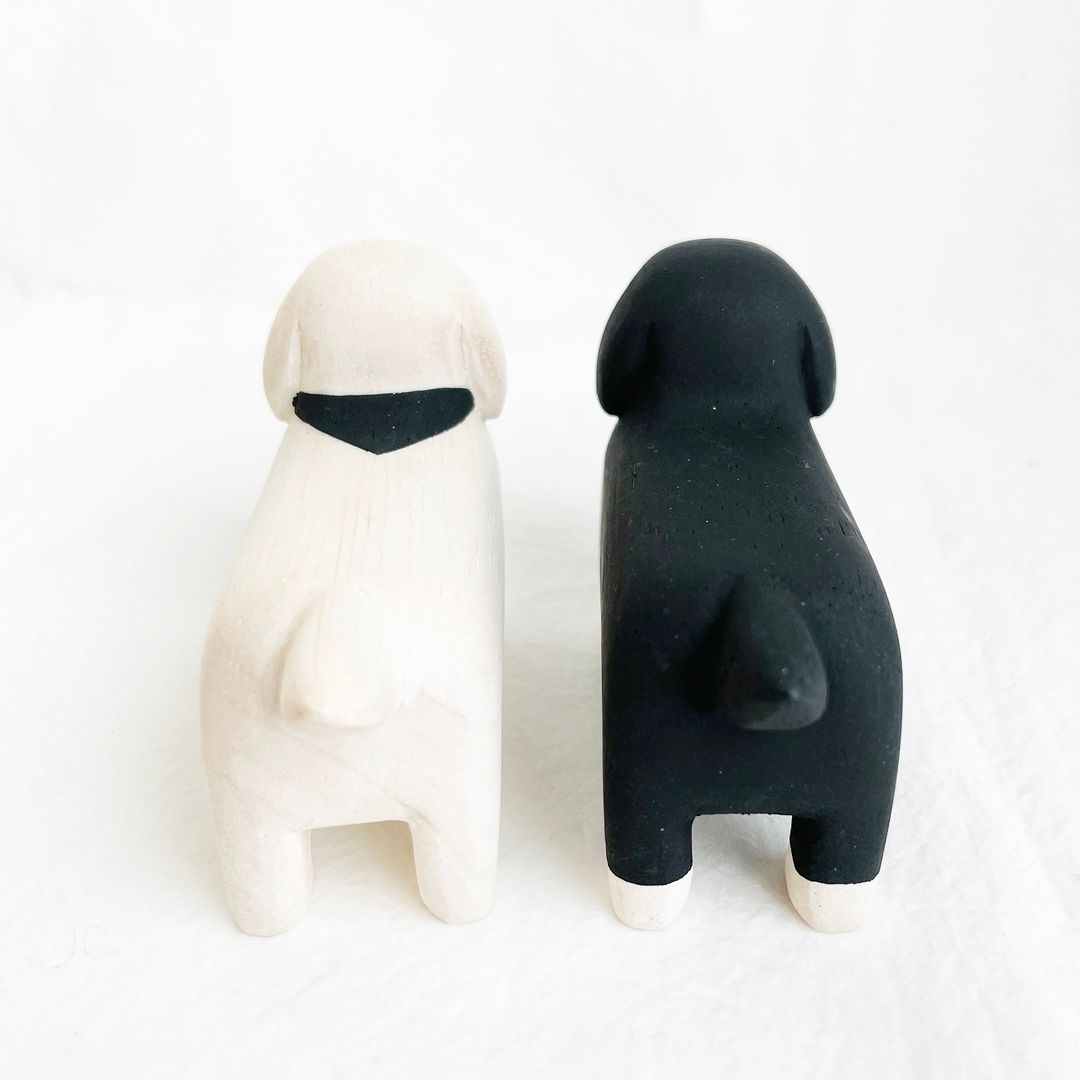 T-Lab./ Polepole Animal/ Dachshund black