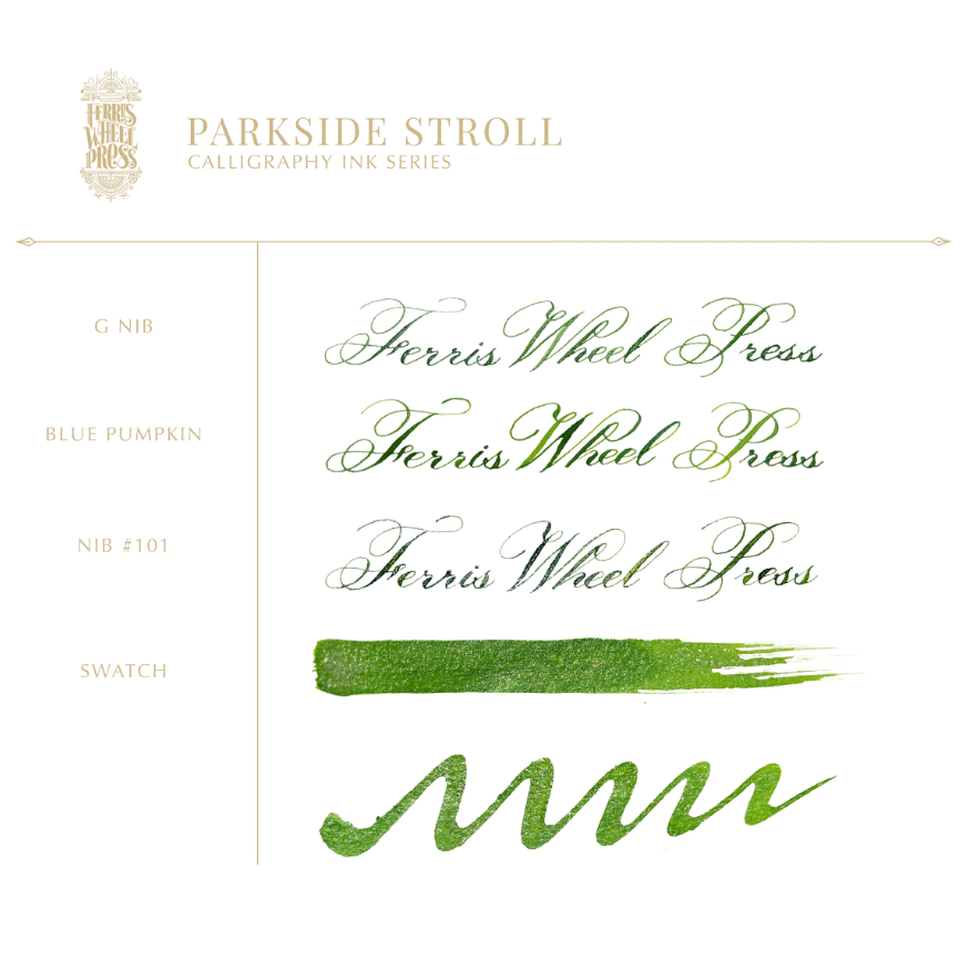 28ml Calligraphy Ink - Parkside Stroll
