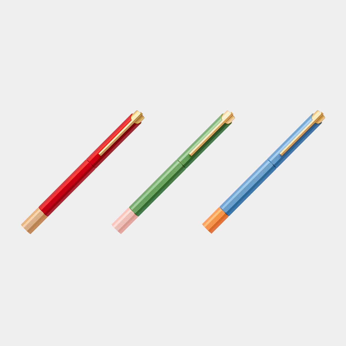 Glamour Evolve - Bihex Rollerball Pen (Marsala)