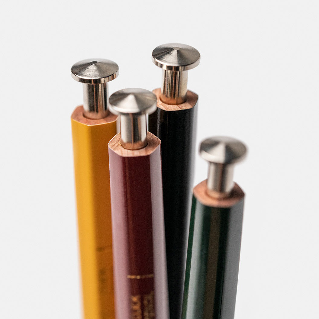 Wooden Mechanical Pencil/ dark red