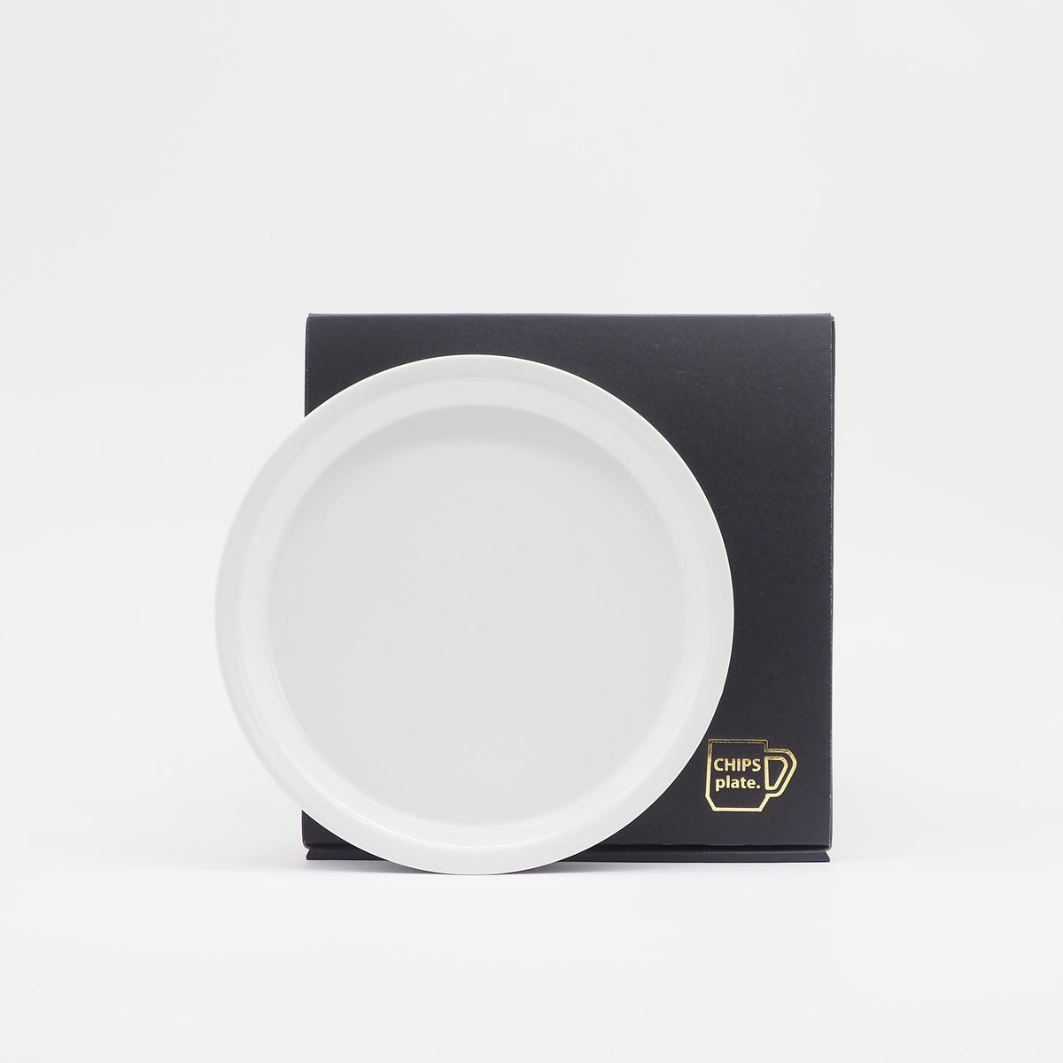 CHIPS PLATE S - solid white