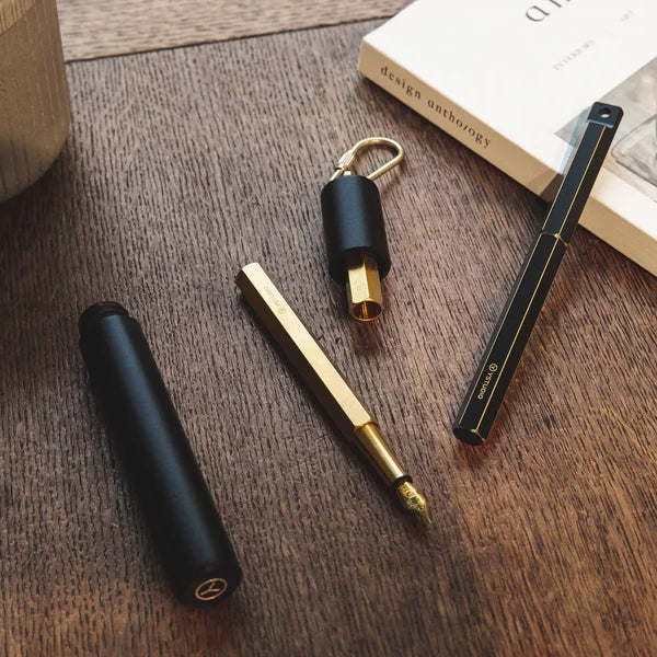 Classic Revolve - Portable Fountain Pen(Brass M)