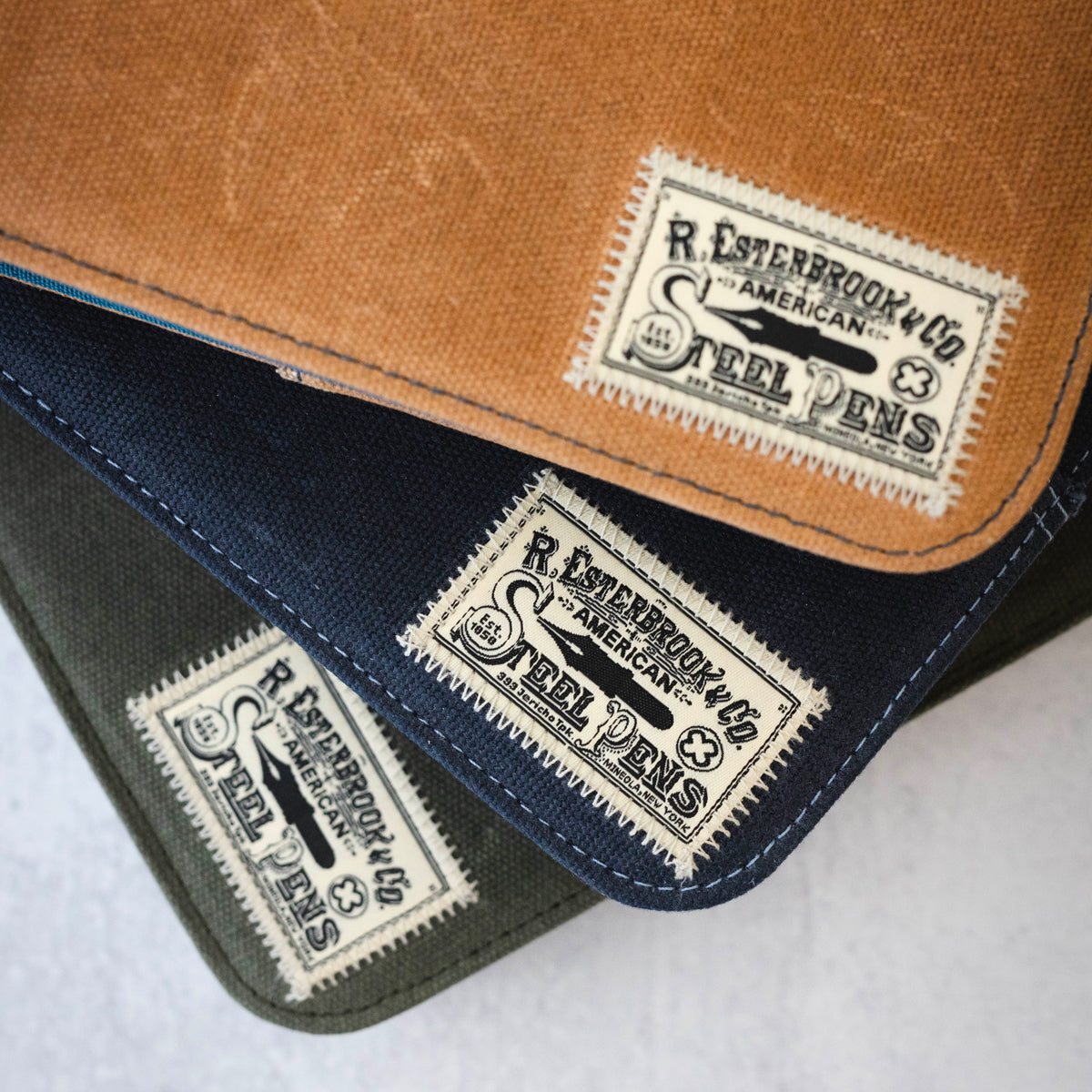 Esterbrook 20 pc zipper pen case - Tan