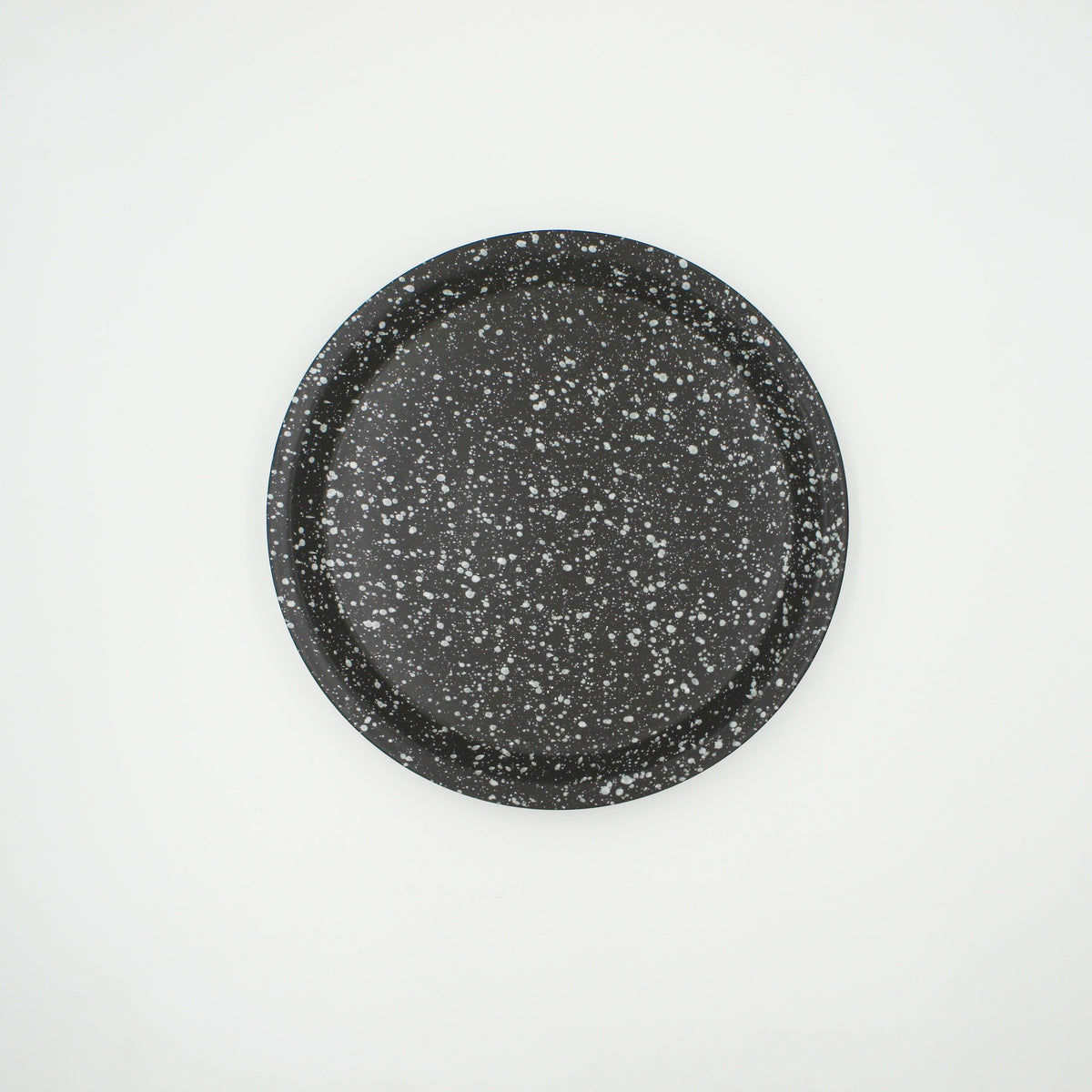 CHIPS PLATE L - splash black-white