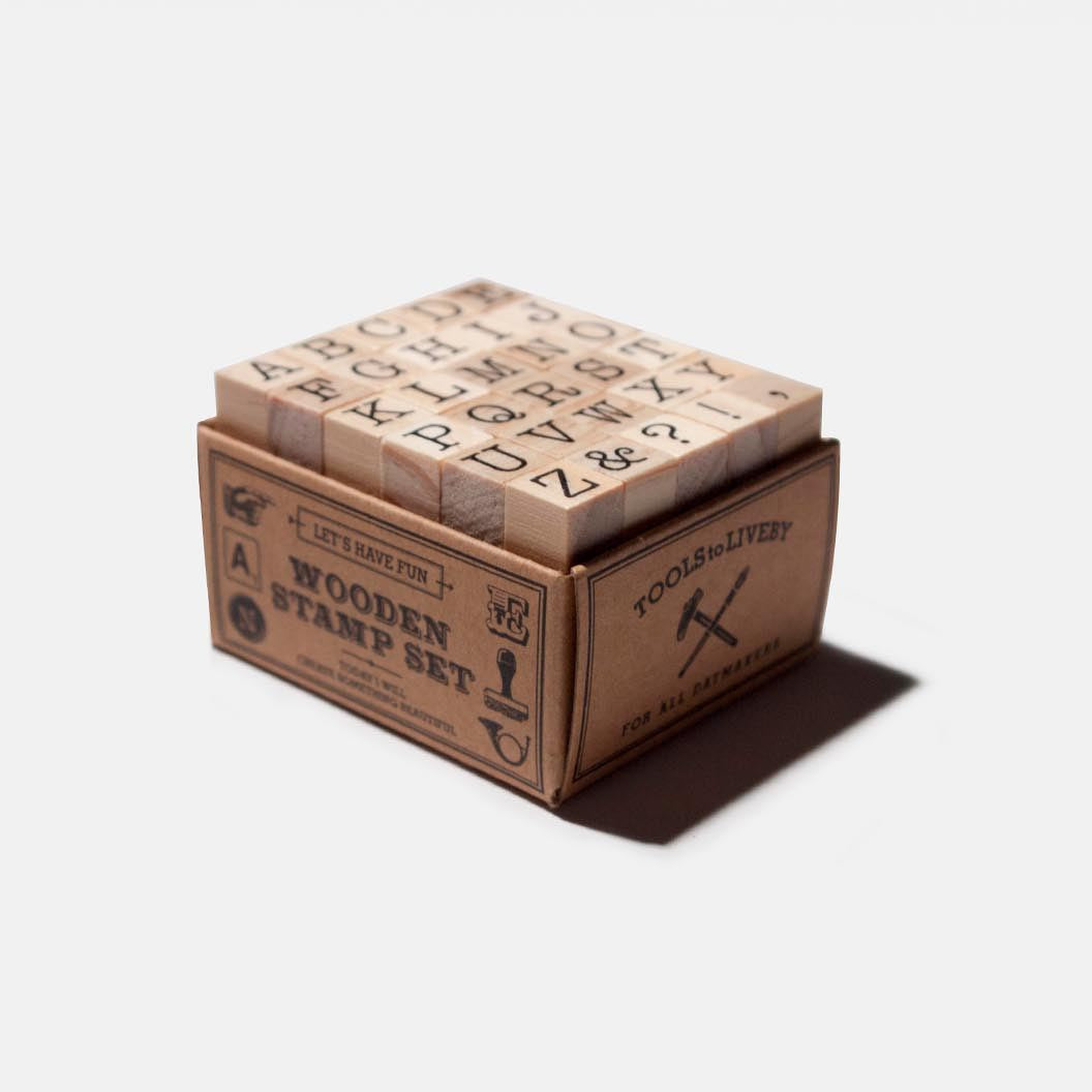 alphabet stamp / capital letters