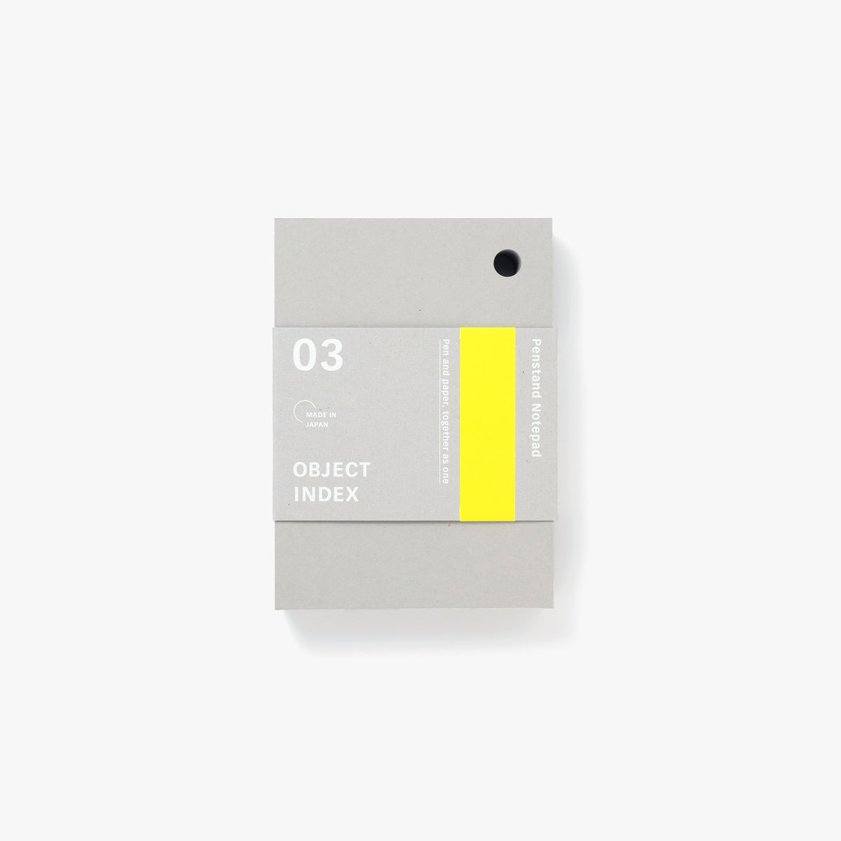 Penstand Notepad Gray B7