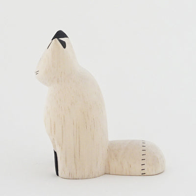 Pole pole wooden animal Fox