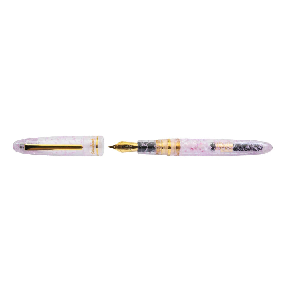 BUNGUBOX x Esterbrook Kachofugetsu Flower Fountain Pen, Broad Nib