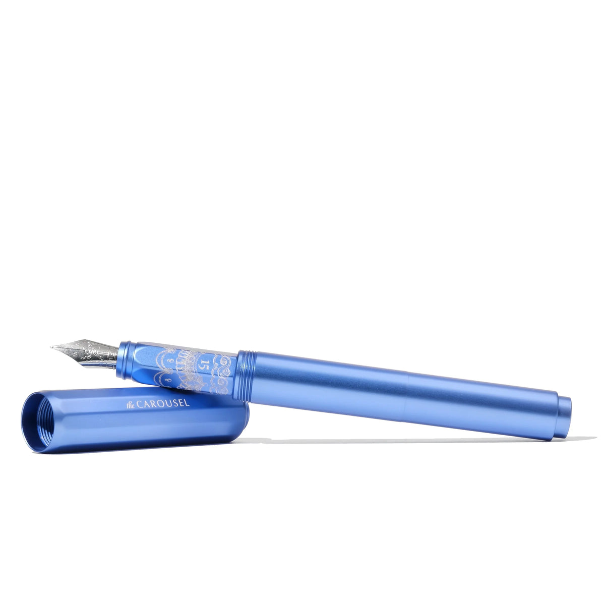 Limited Edition 2025 - Blue Revelry Aluminum Carousel Pen - Medium