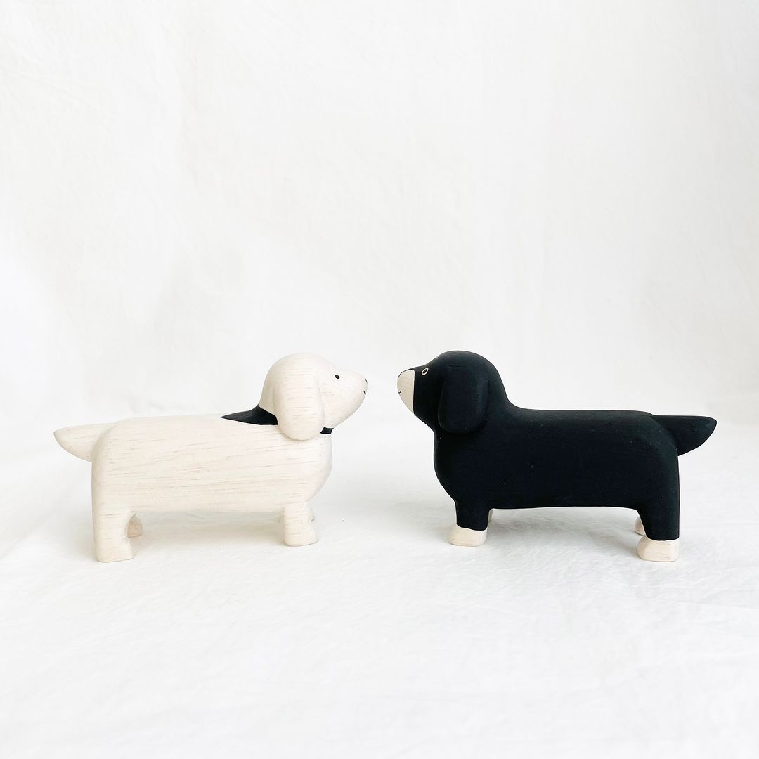 T-Lab./ Polepole Animal/ Dachshund black