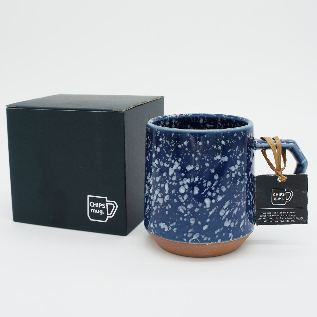 CHIPS MUG - splash navy-white