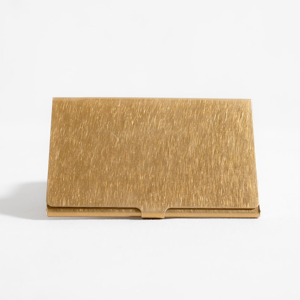 BRASS CARDCASE SOLID