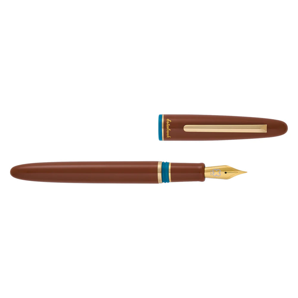 Back to the Lands Estie Fountain Pen / Incredible Rock / Gold Trim -F