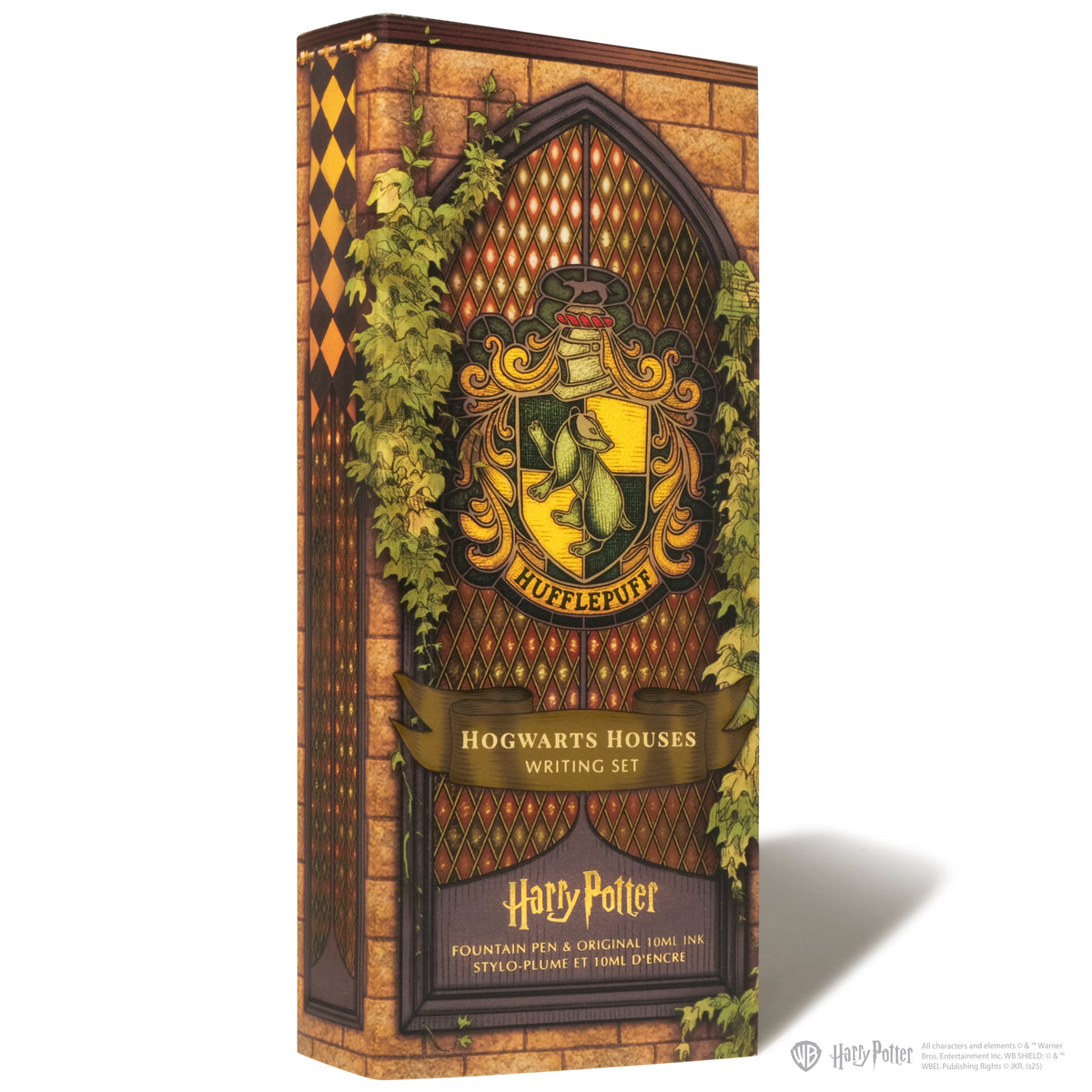Warner Bros. - Harry Potter - Carousel Fountain Pen and 10ml Ink Set - Hufflepuff