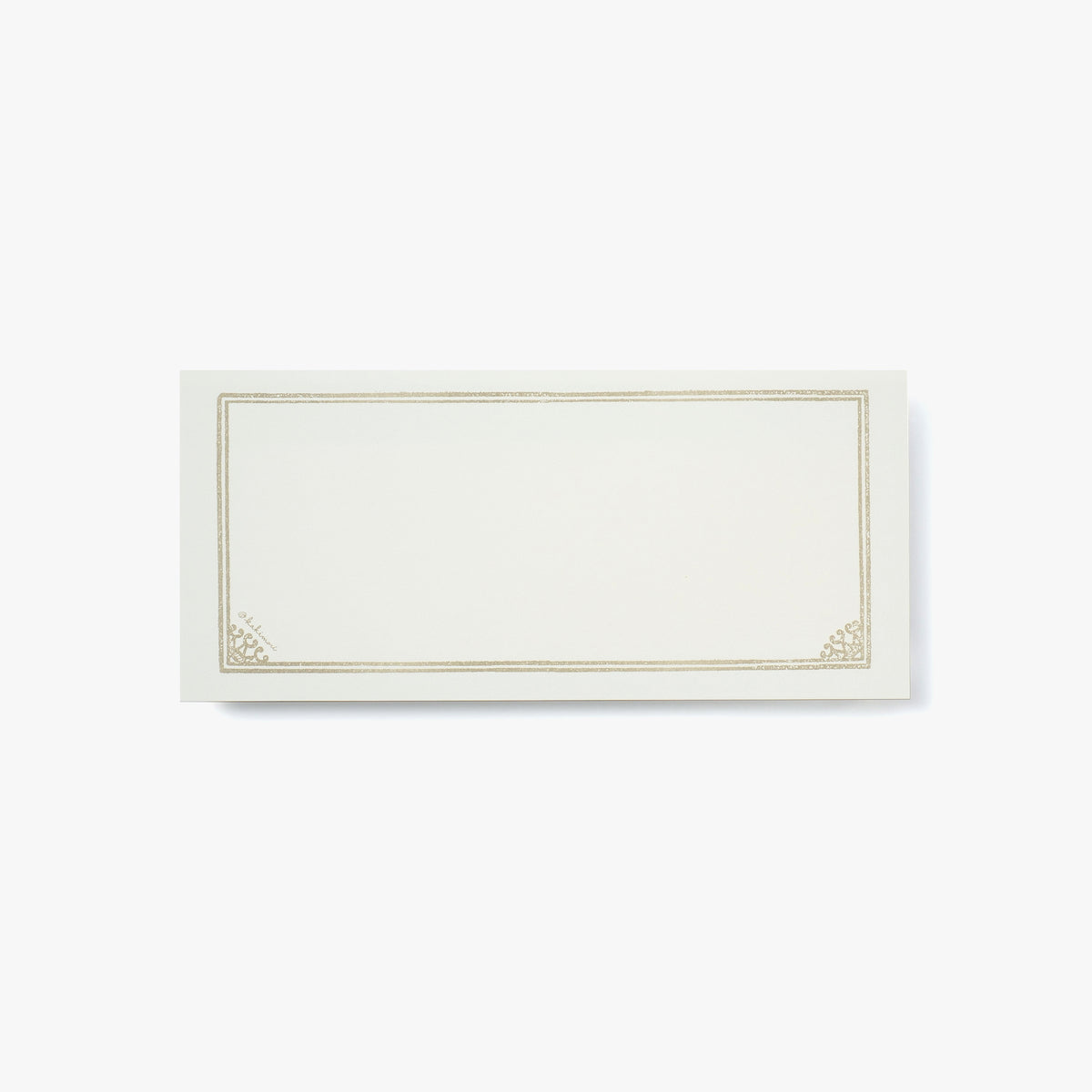 Single note Framed Sepia