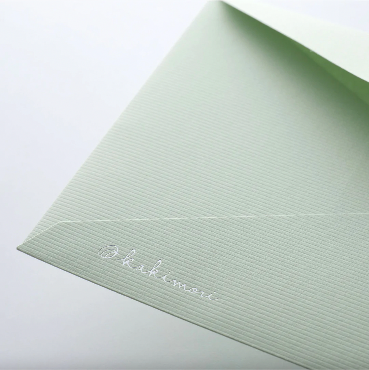 Envelope 5 pcs Pale green