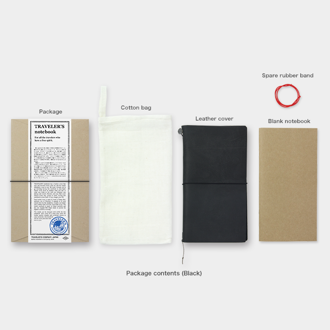 TRAVELER'S Notebook Black <Basic Item>