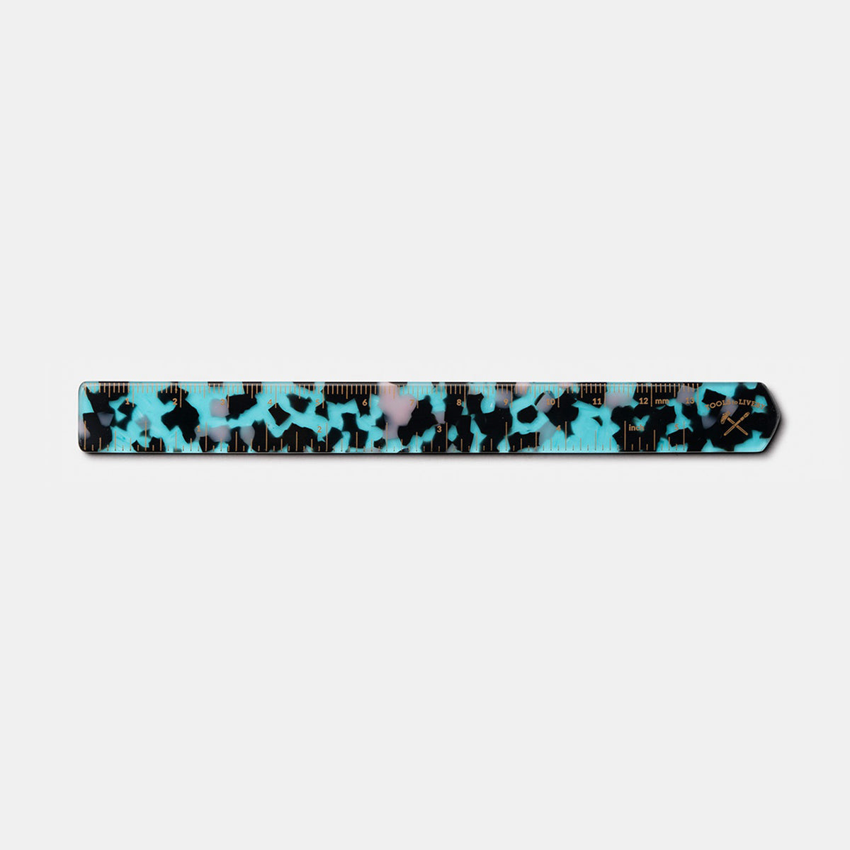 Hexetate ruler / blue havana