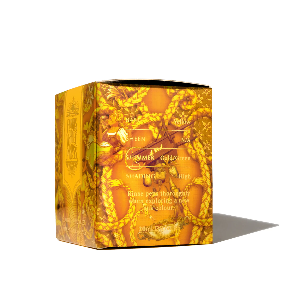 Ferritales 20ml Fountain Pen Ink - Plaited Gold Tress
