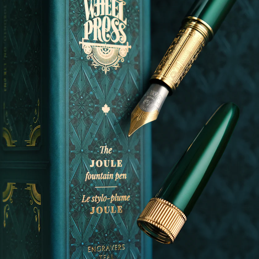 Joule Fountain Pen - Engraver's Teal - Medium